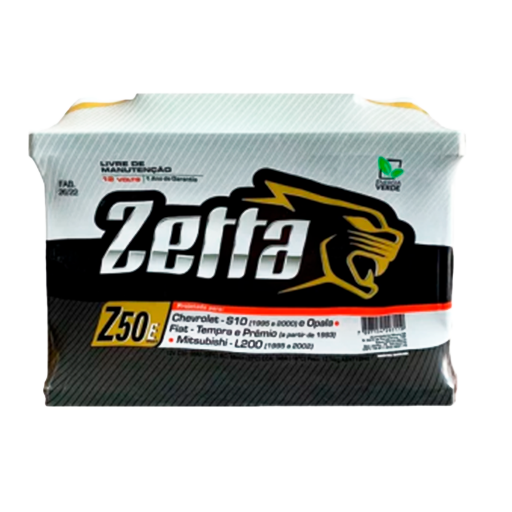 BATERIA PARA CARRO zetta - 50AH