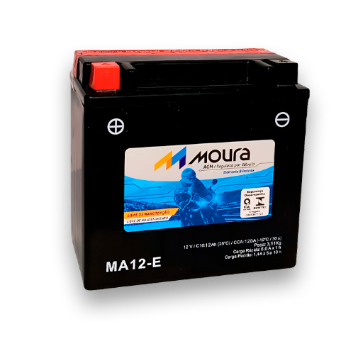 BATERIA PARA MOTO MOURA ma12-E