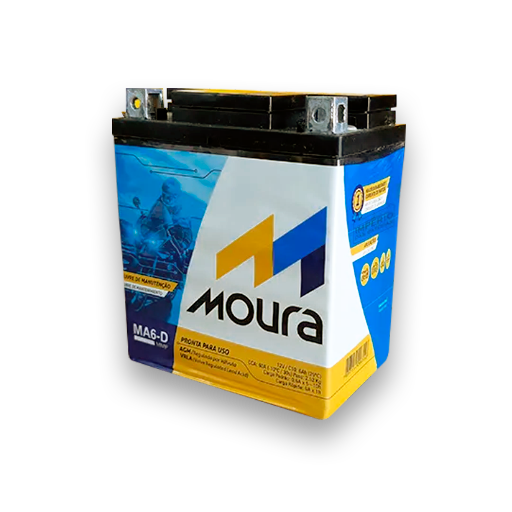 BATERIA PARA MOTO MOURA ma6-E