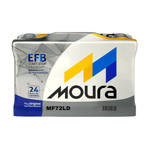 BATERIA PARA CARRO MOURA - 72AH START STOP